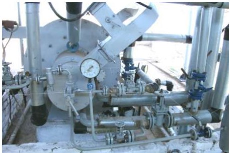 Печи нагрева газа