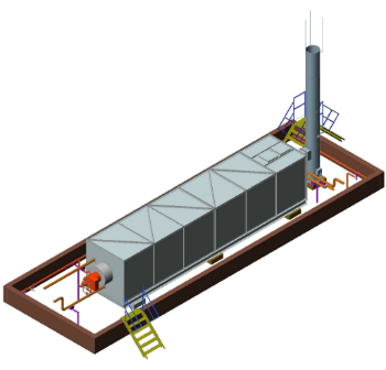 Печь АНУ-2.5 (263 + конвективная внутри)