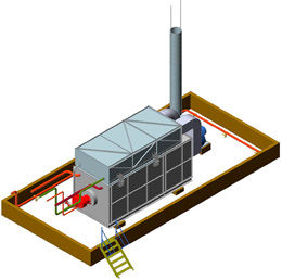 Технологическая печь АНУ-1.5
